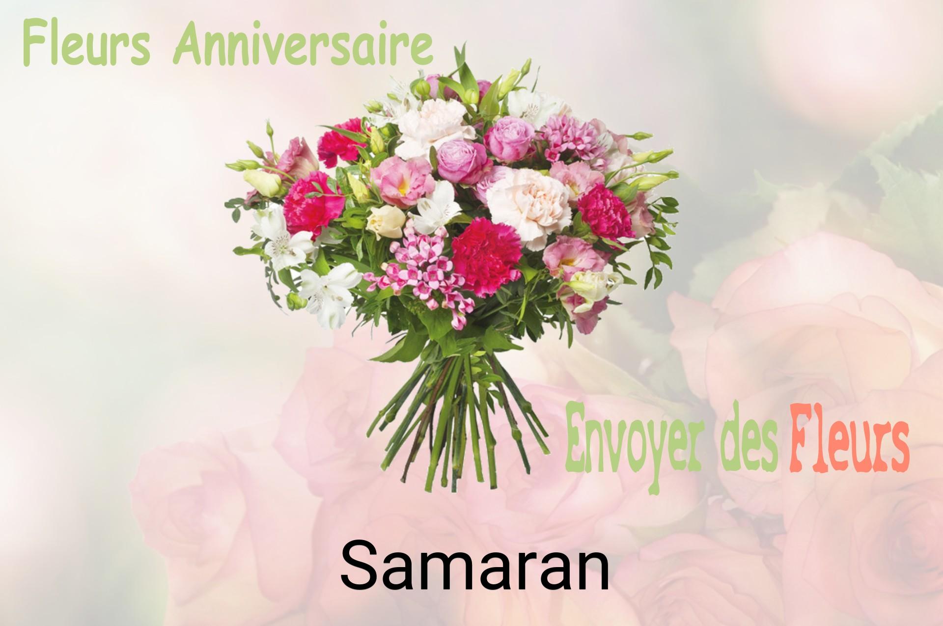 Bouquet de fleurs d’anniversaire livré à Samaran